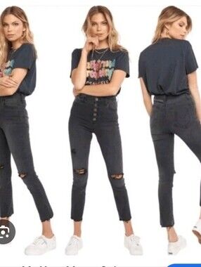 Shoe Me Your Mumu Soho Button Up Jeans 29 NWT